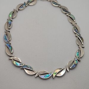 Sterling Silver Abalone Necklace